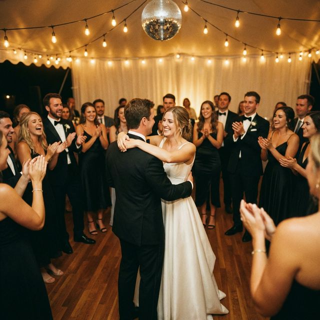 Wedding party celebration